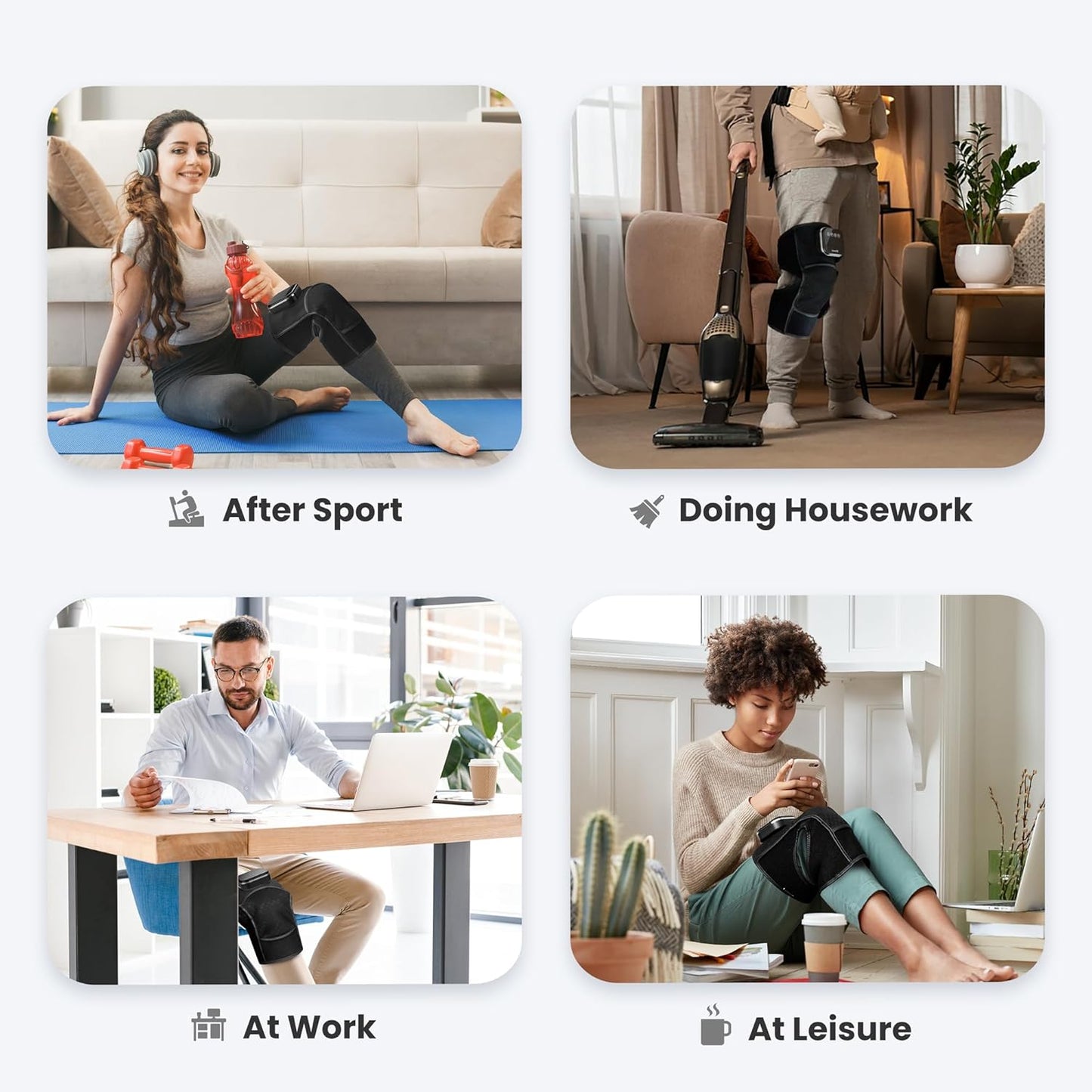 Knie wärmer elektrisch